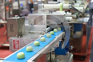 Automated Dough Portioning Conveyor System