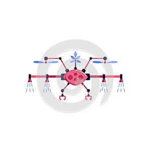 Automated Drone Illustration