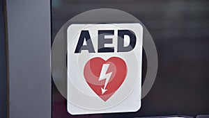 Automated external defibrillator AED