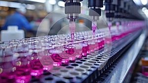 Automated Filling Process.Precision in Action