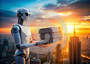Automated Financial Success A Futuristic Perspective on Wealth Accumulation and Investment Strategies Through Robotics photo