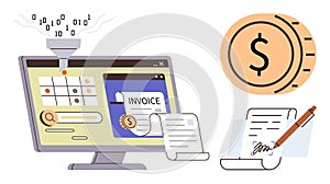 Automated Invoice Processing with Digital Tools and Electronic Documentation