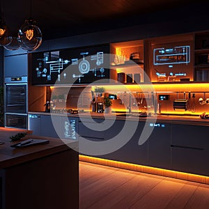 Automated Kitchen Visualization with Interactive Control Scheme photo