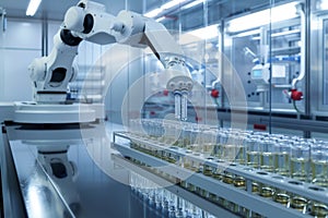 Automated liquid handling system in a laboratory setting
