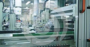 Automated machine in a production line
