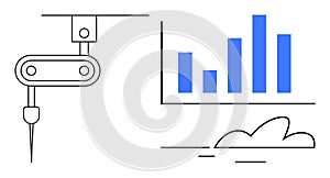 Automated Manufacturing Process with Data Analysis and Performance Tracking