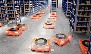 Automated modern warehouse