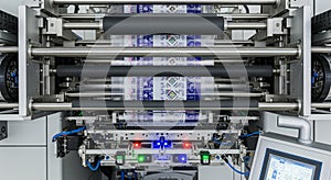 Automated Packaging Machine for Flexible Materials in Production