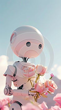 Automated Romantic Gesture Platform An online platform run by robots that helps individuals craft and execute grand romantic