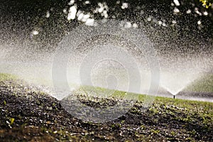 Automated Water Sprinklers