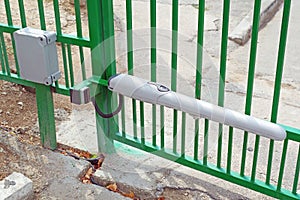 Automatic barrier gates photo