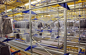 Automatic clothing warehouse