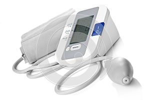 Automatic digital blood pressure monitor isolated