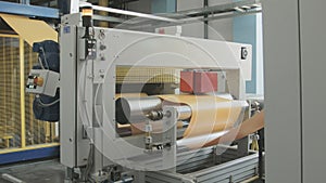 Automatic equipment of extrusion line