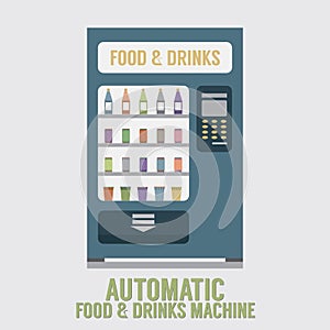 Automatic Food And Drinks Machine