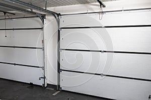 Automatic garage doors