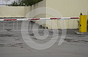 Automatic Gate Barrier Parking sign Building Entrance access security system