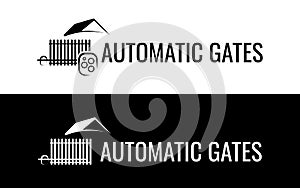 Automatic gate system logo photo