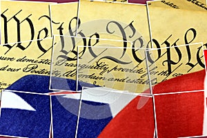 Automatic irrigation system watering lawn