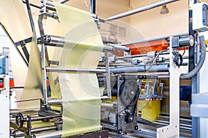 automatic line for the production of plastic bags
