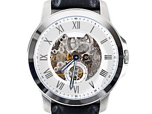 Automatic Men Watch With Visible Mechanism