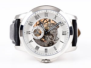 Automatic Men Watch With Visible Mechanism