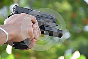 Automatic 9mm pistol