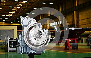Automatic open gear box for truck. Automotive transmission repair and maintenance services.