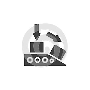 Automatic Packing Machine vector icon