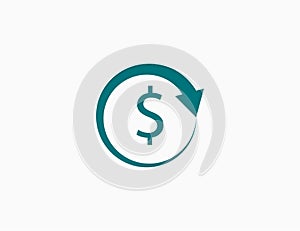 Automatic, payments icon. Vector illustration.