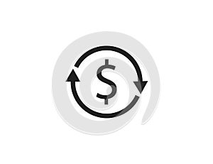 Automatic, payments icon. Vector illustration.