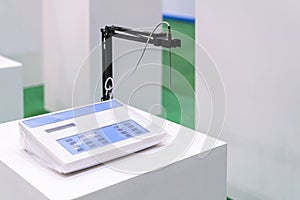 Automatic ph meter device or equipment of lab include micro controller for process acid â€“ alkali check measurement analysis or