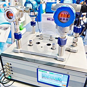 Automatic pressure calibrator at exhibition
