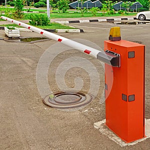 Automatic Rising Arm Or Boom Barrier