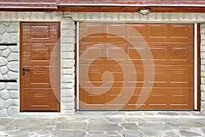 Automatic Roll-up Garage Gate and Door