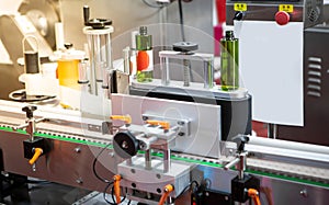 Automatic round bottle labelling machine sticker