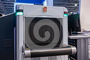 Automatic shrinking packaging machine at plastic exhibition