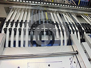 Automatic SMD mounting line.