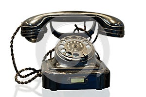 Automatic telephone exchange system desktop phone