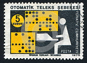 Automatic telex network