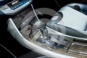 Automatic transmission gear shift.