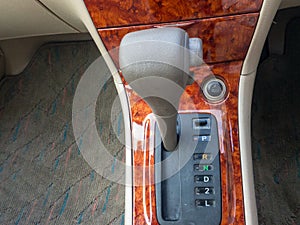 Automatic transmission gearlever of a car