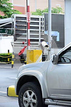 Automatic vehicle Security Barriers with security camera