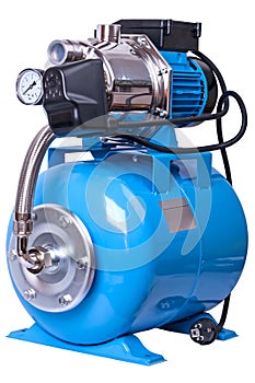 Automatic water pumping station