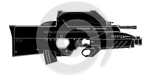 Automatic Weapon Vector 01