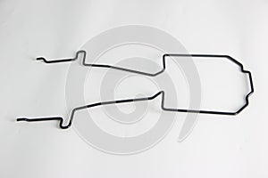 Wire bending forming parts