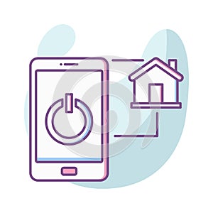 Automation Color Vector icon which can easily modify or edit