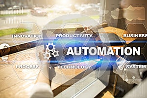 Automation concept as innovation, improving productivity in technology processes