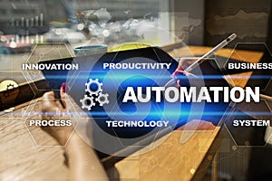 Automation concept as innovation, improving productivity in technology processes