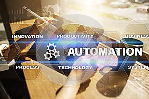 Automation concept as innovation, improving productivity in technology processes